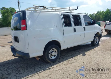 2016 Chevrolet Express 2500 Work Van from USA, damaged, VIN 1GCWGAFF3G1130463